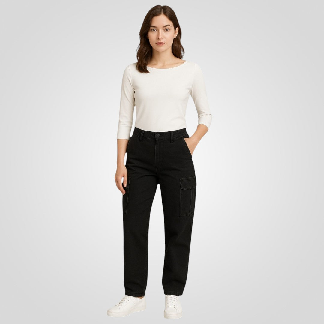 Boat Neck Quarter Sleeves