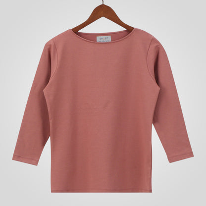 Boat Neck Quarter Sleeves