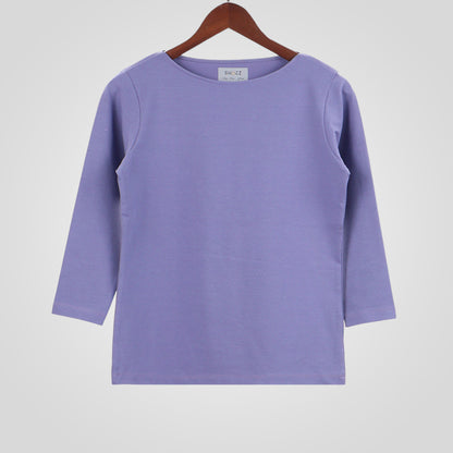 Boat Neck Quarter Sleeves