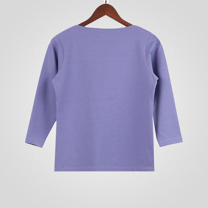 Boat Neck Quarter Sleeves