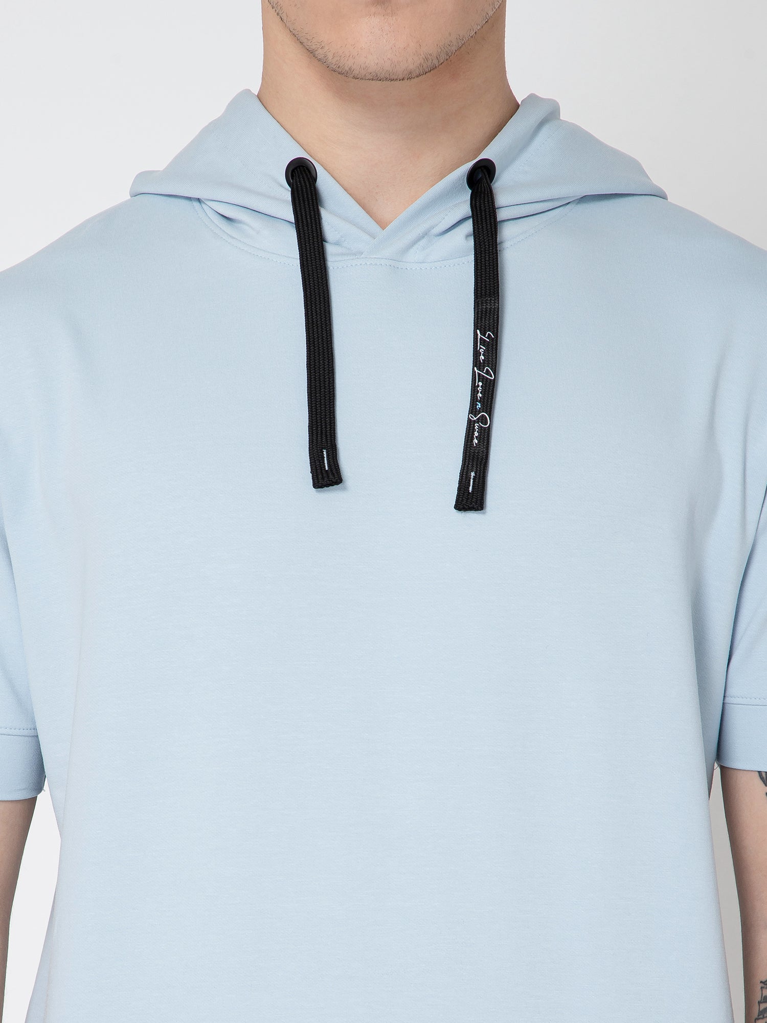 Hoodie with  shorts co-ord set