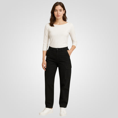 Boat Neck Quarter Sleeves