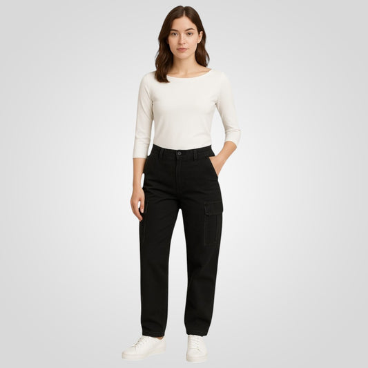 Boat Neck Quarter Sleeves