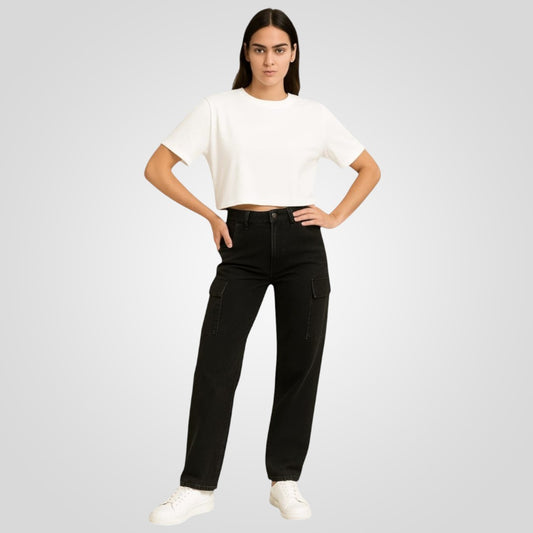 Oversized Crop Tee