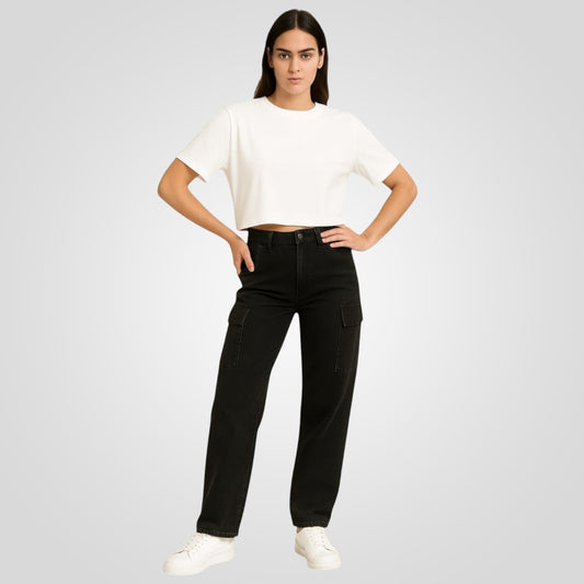 Oversized Crop Tee